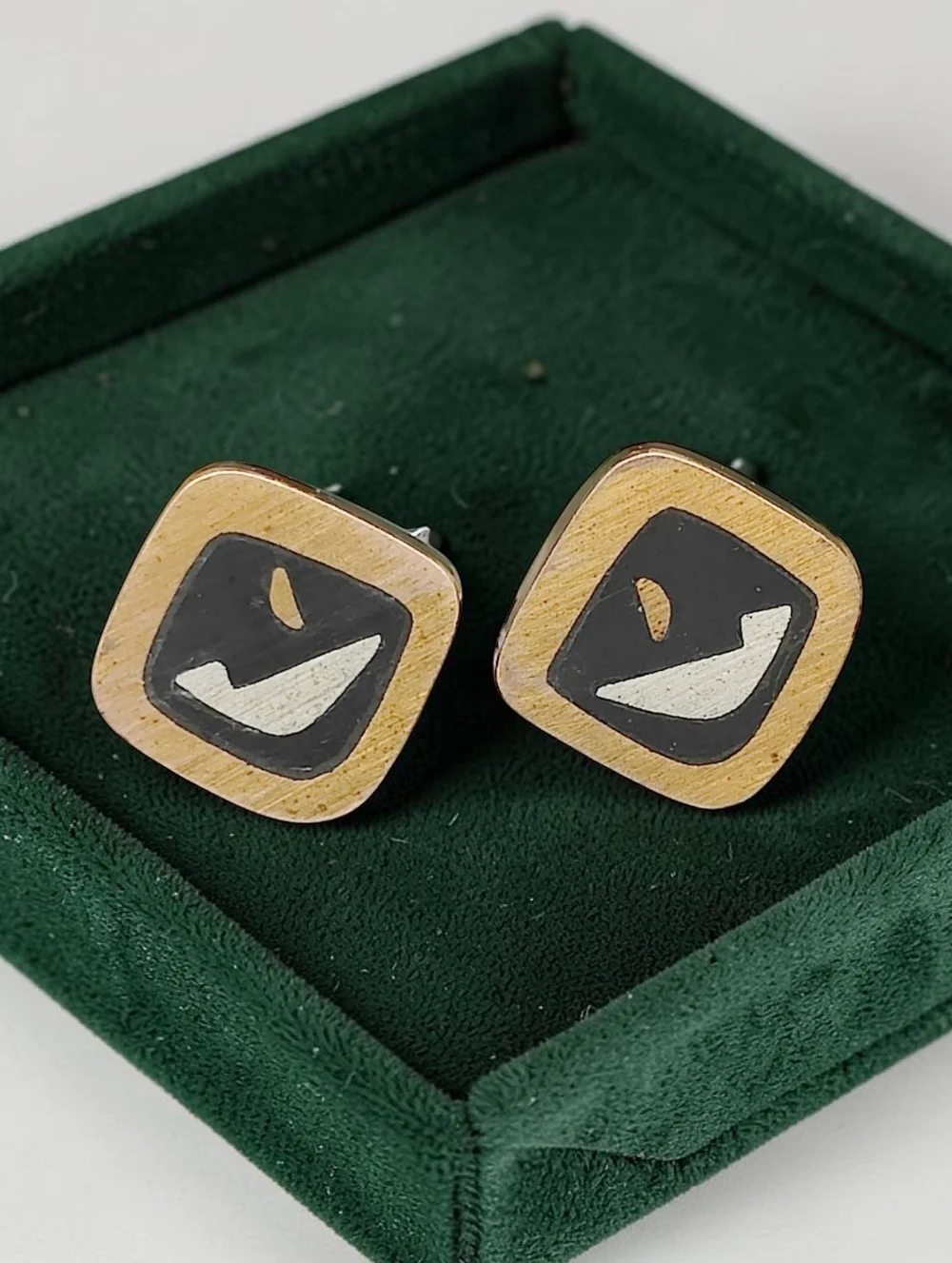 Vintage Sterling Silver Los Castillos Cufflinks